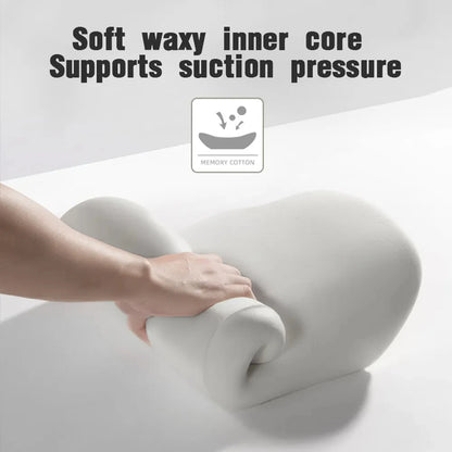 Memory Foam Car Headrest & Lumbar Support Pillow – Universal Fit for Auto & Office Use